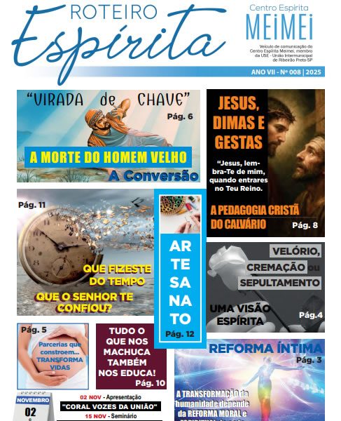 Jornal Roteiro Espírita – ANO VII – Nº 008 | 2025